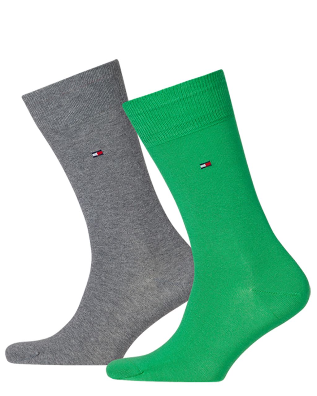 Tommy Hilfiger Sokken 2-pack Groen 010631-42-3942