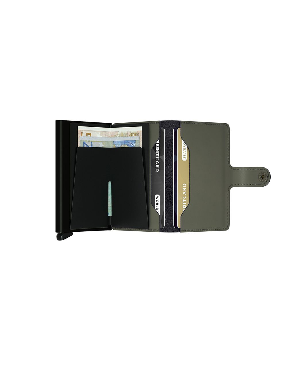 Secrid Matte Miniwallet Groen 029153-42-0