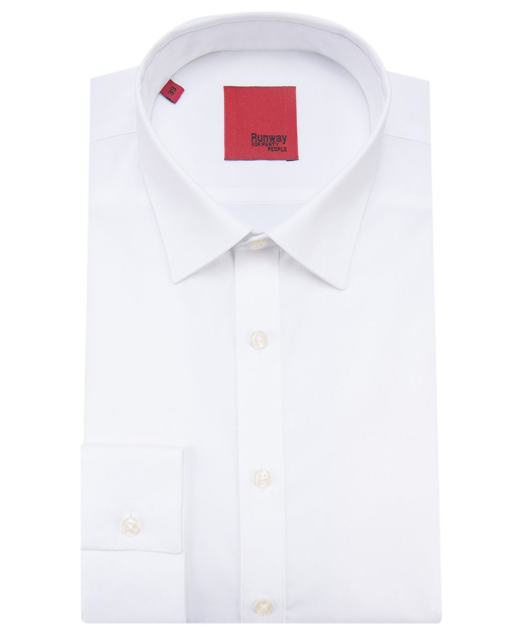 Runway Party Extra slim fit Overhemd LM Wit uni 033466-101-36