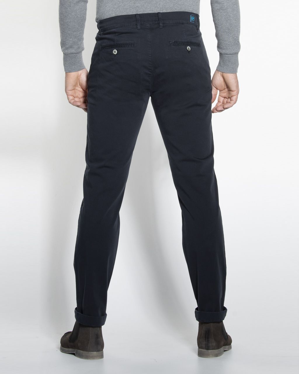 Pierre Cardin Lyon Future Flex Chino Donkerblauw uni 036282-31-33/36