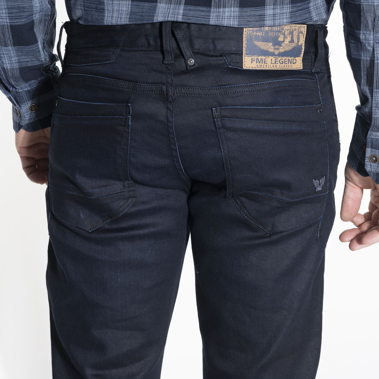 PME Legend Curtis Jeans Donkerblauw uni 041471-10-28/32