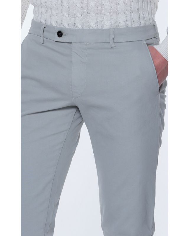 Dutch Dandies Dendos Chino  Lichtgrijs uni 041571-211-102