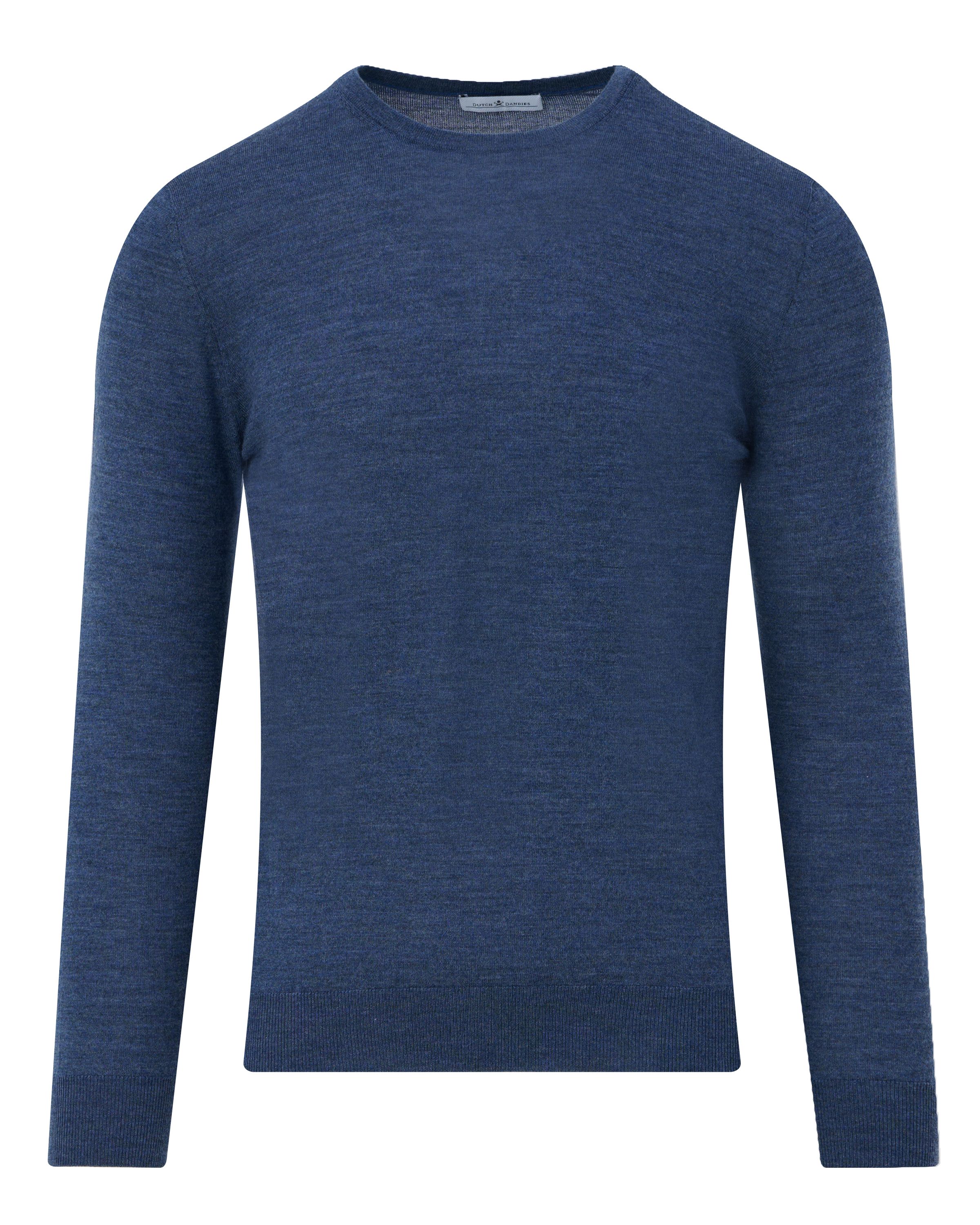 Dutch Dandies Connery Trui ronde hals Blauw 044525-300-L