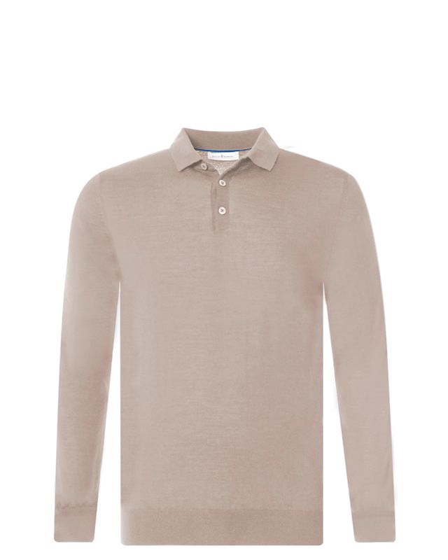 Dutch Dandies Moore Polo LM Beige 044526-810-L