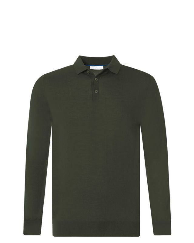 Dutch Dandies Moore Polo LM Donkergroen 044526-480-L
