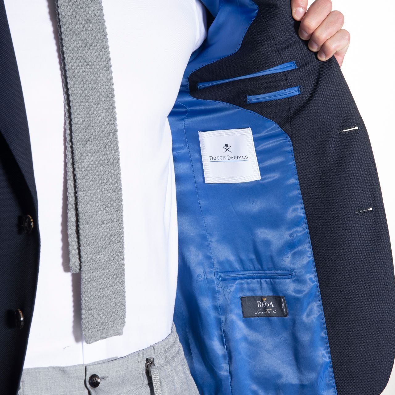 Dutch Dandies Colbert Donkerblauw uni 045147-000-102