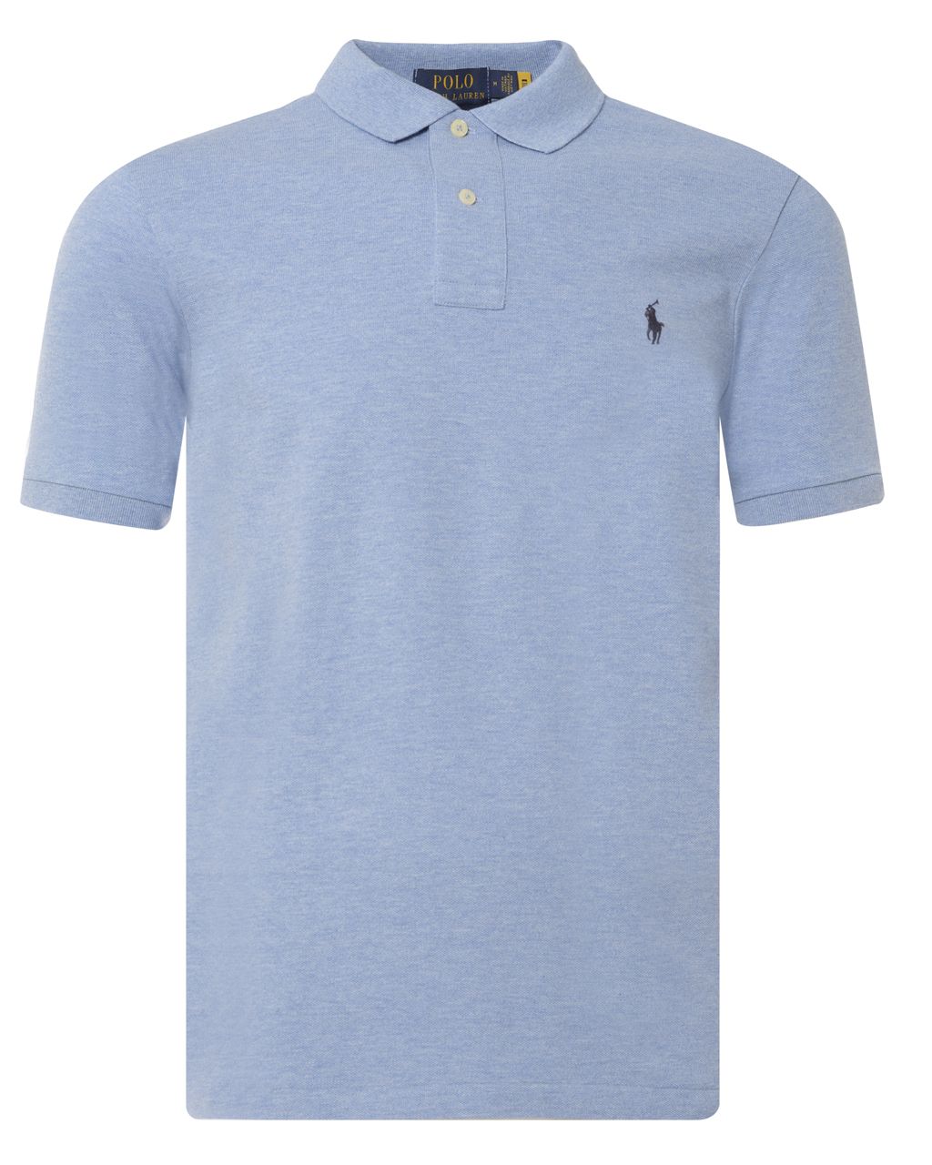 Polo Ralph Lauren Slim Fit Mesh Polo KM Licht blauw 047433-005-XXL