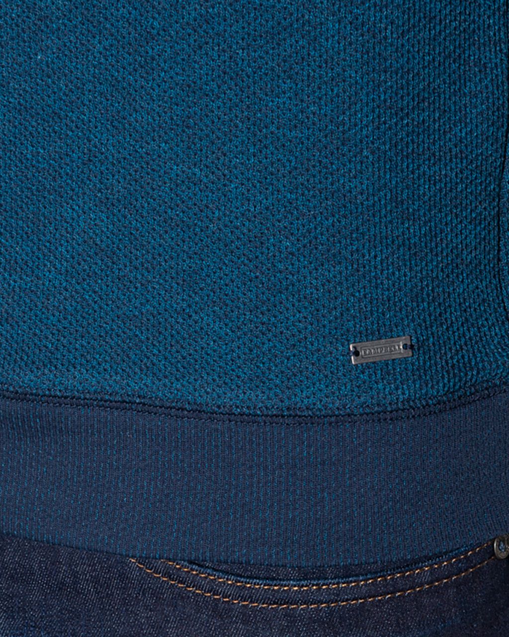 Campbell Classic Sweater Petrol 050110-002-L