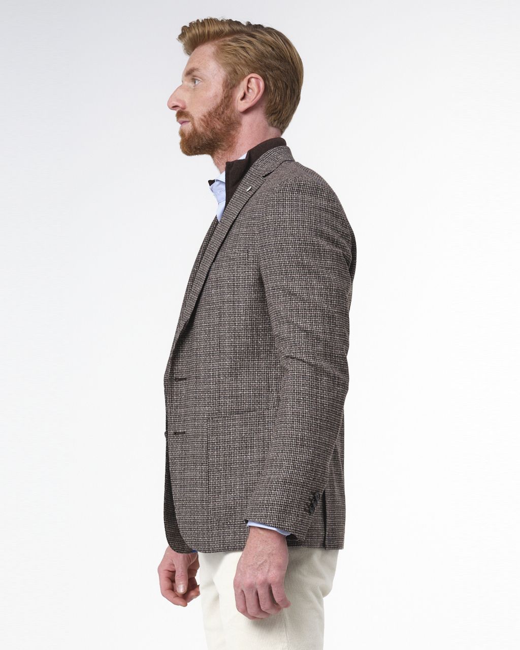 Dutch Dandies Colbert Bruin kleine ruit 050206-001-102