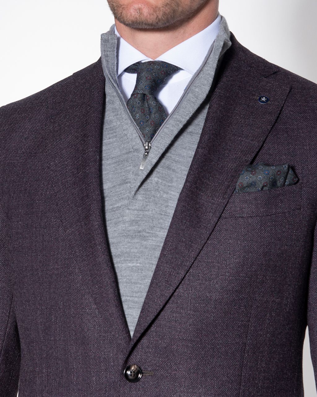 Dutch Dandies Colbert Donkerrood 050207-001-46