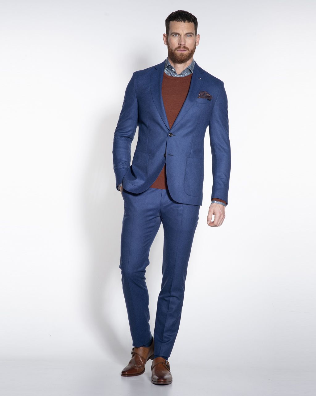 Dutch Dandies Pak Blauw 050212-001-102