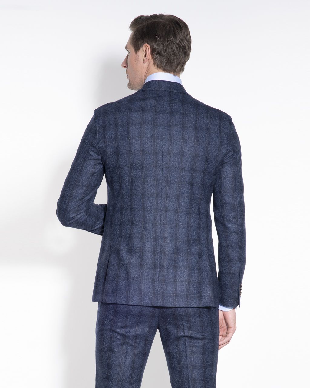 Dutch Dandies Pak Donkerblauw grote ruit 050213-001-102