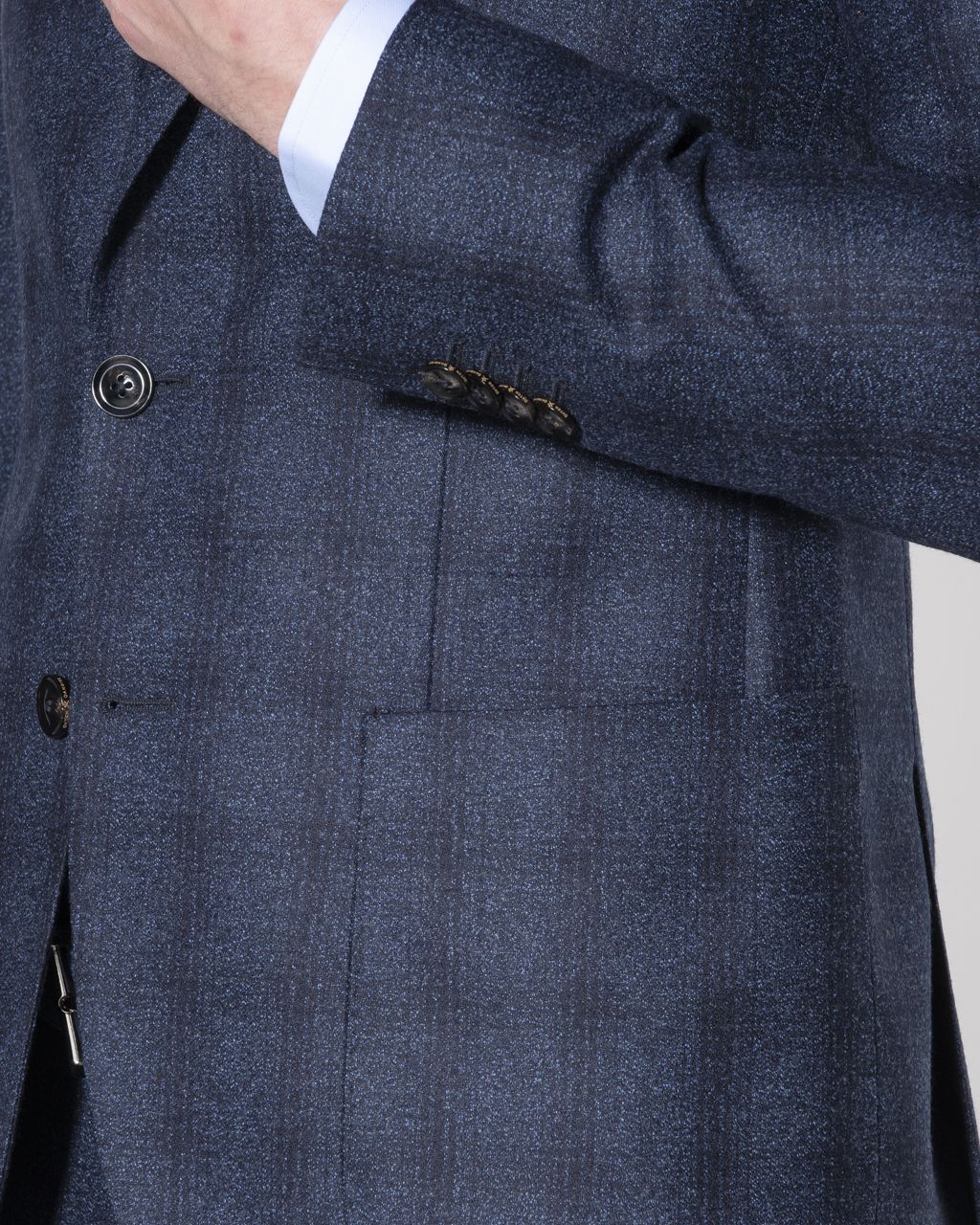 Dutch Dandies Pak Donkerblauw grote ruit 050213-001-102