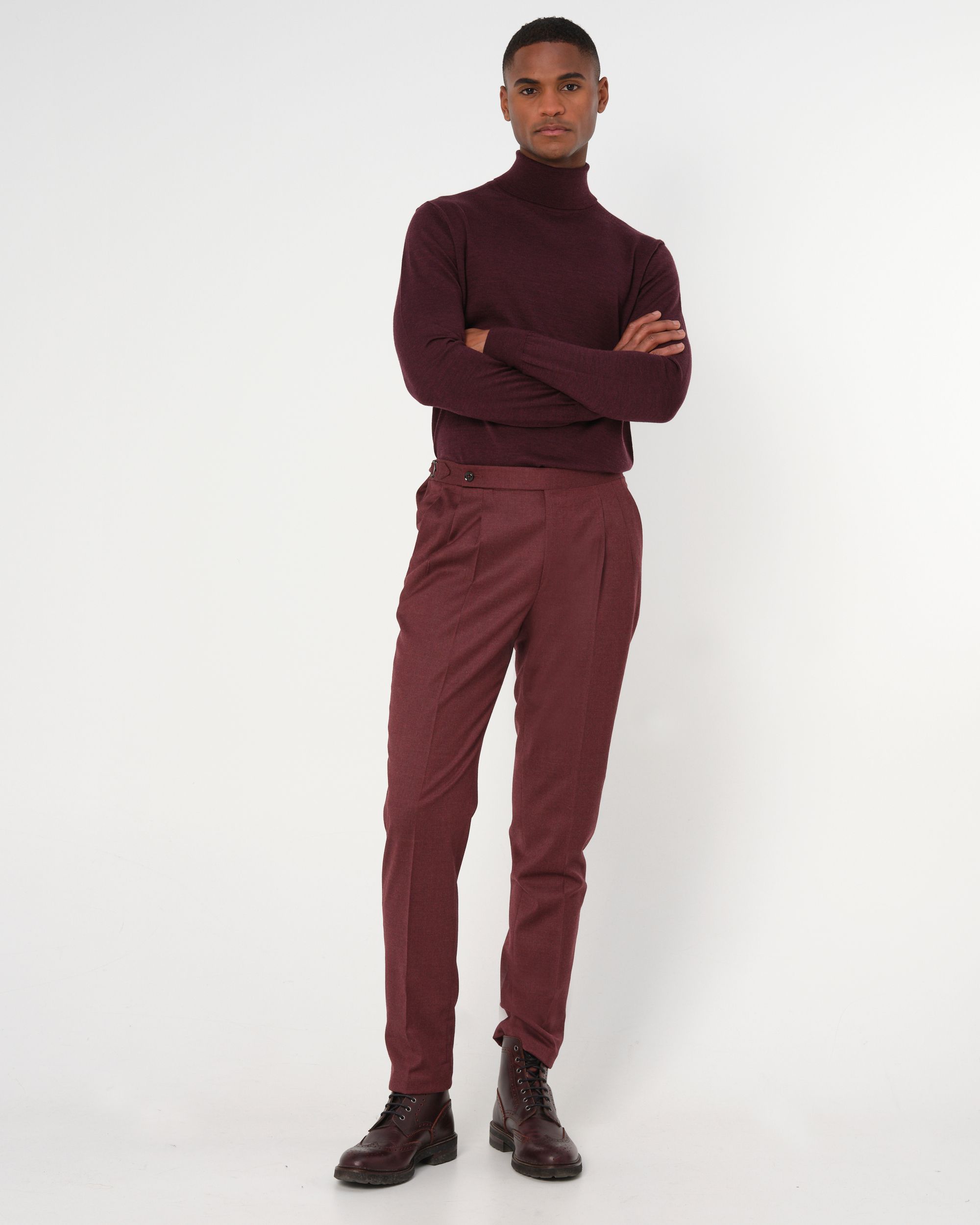 Dutch Dandies Caine Coltrui Bordeaux uni 050307-011-L