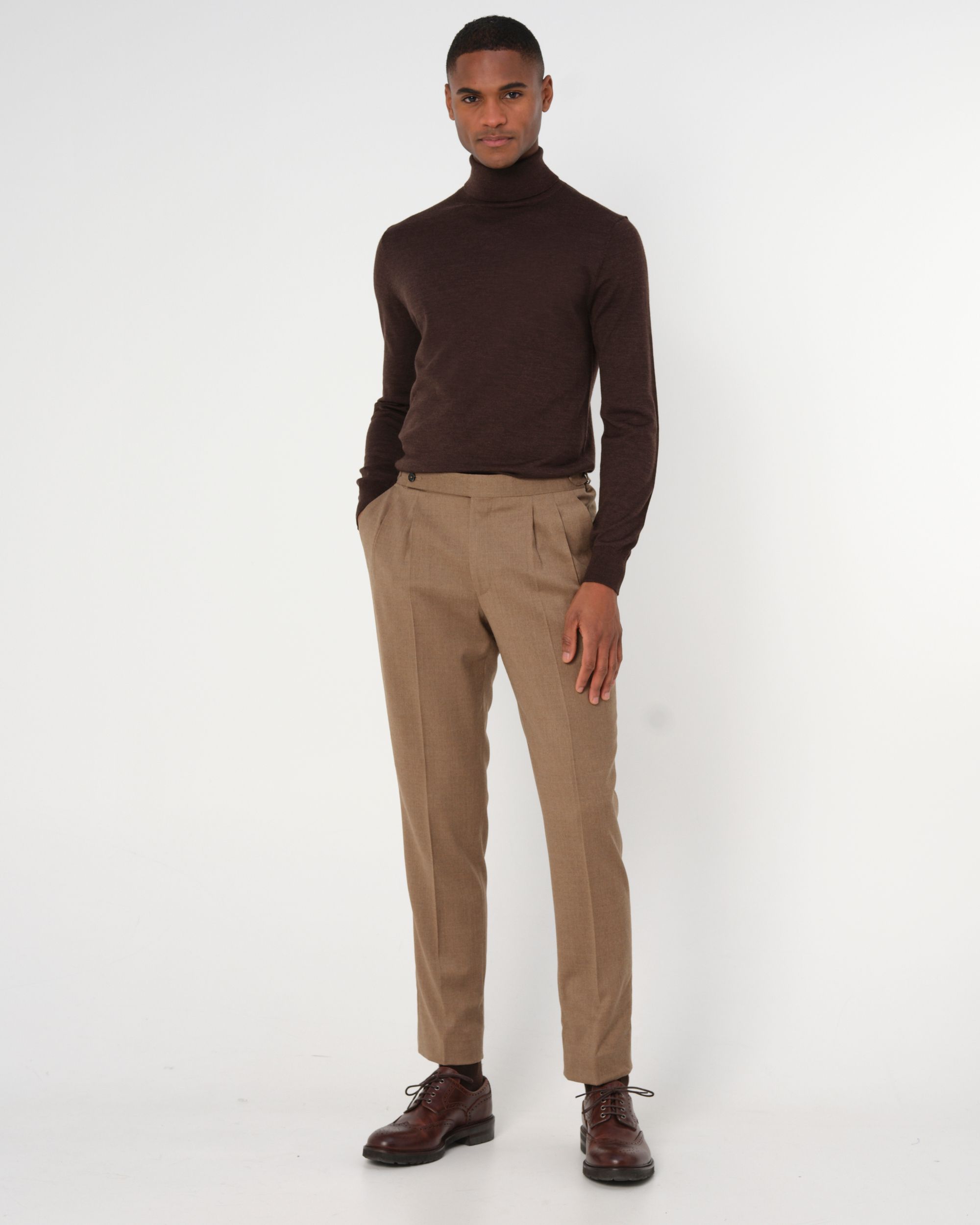 Dutch Dandies Caine Coltrui Bruin uni 050307-019-XXL