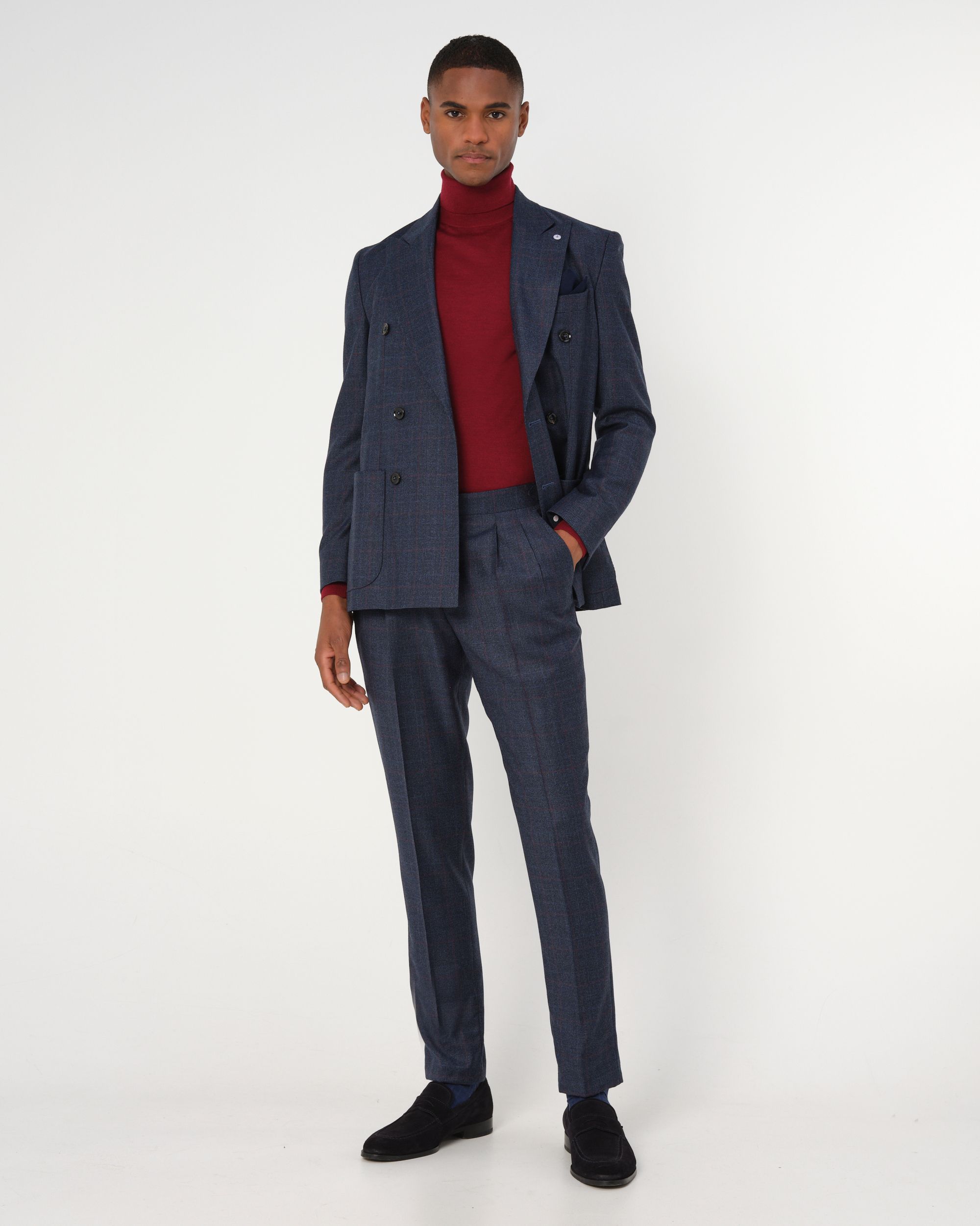 Dutch Dandies Caine Coltrui Rood uni 050307-025-XL