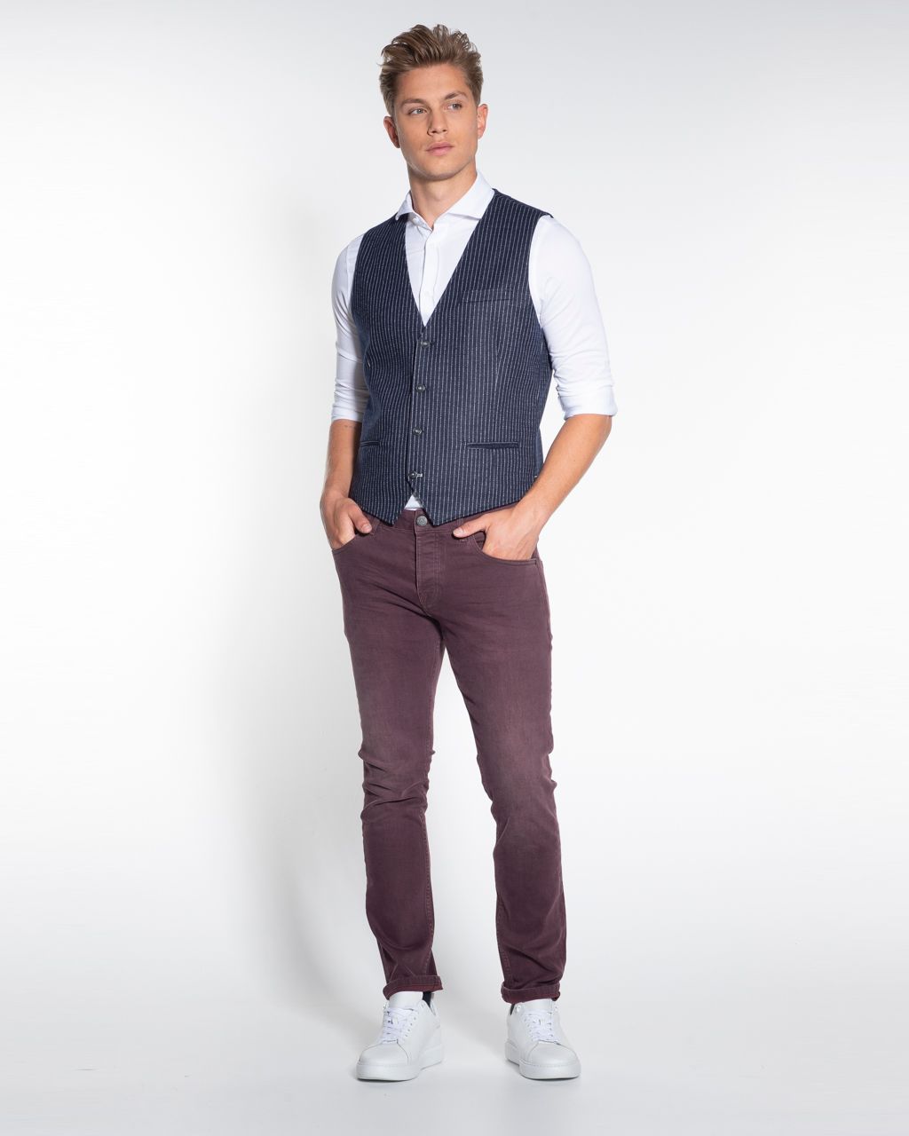 Victim Gilet Donkerblauw 050678-001-46
