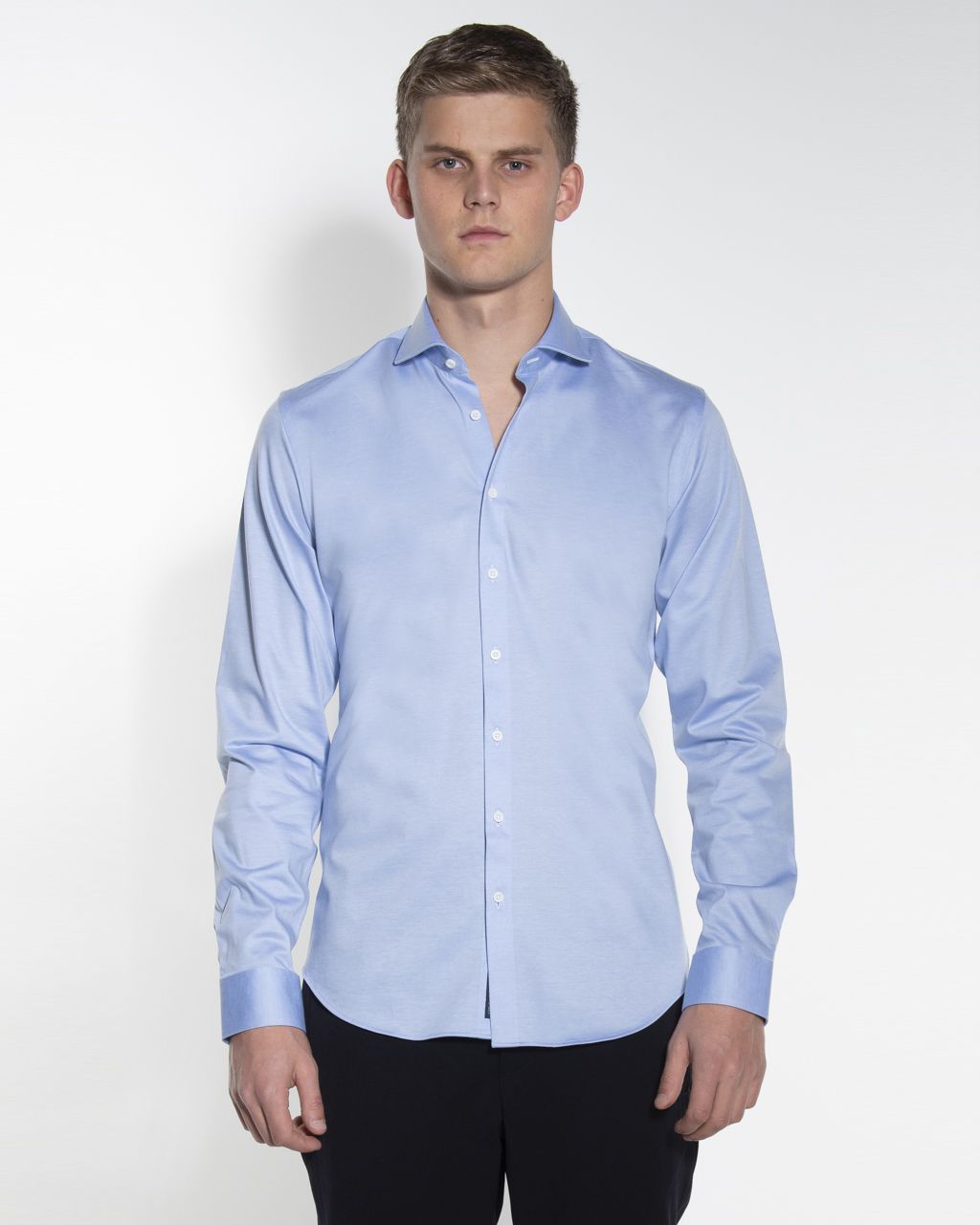 Blue Industry Casual Overhemd LM Blauw 052286-001-37