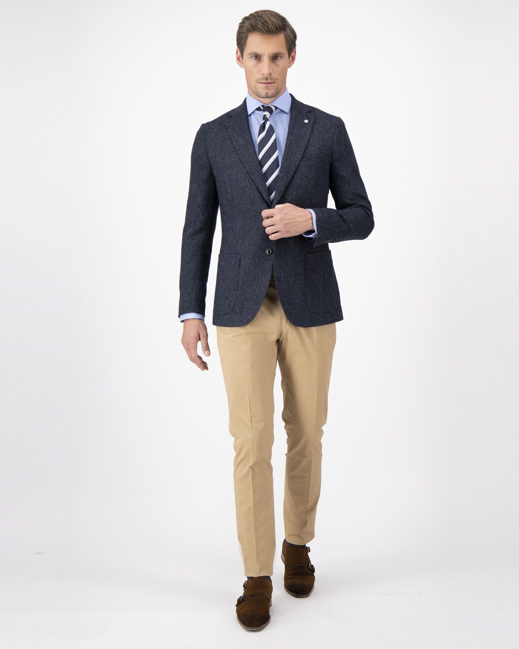 Dutch Dandies Pantalon Beige uni 052731-003-46