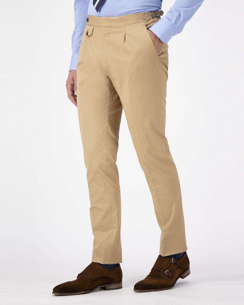 Dutch Dandies Pantalon Beige uni 052731-003-46