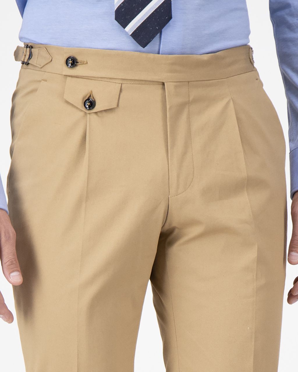 Dutch Dandies Pantalon Beige uni 052731-003-46