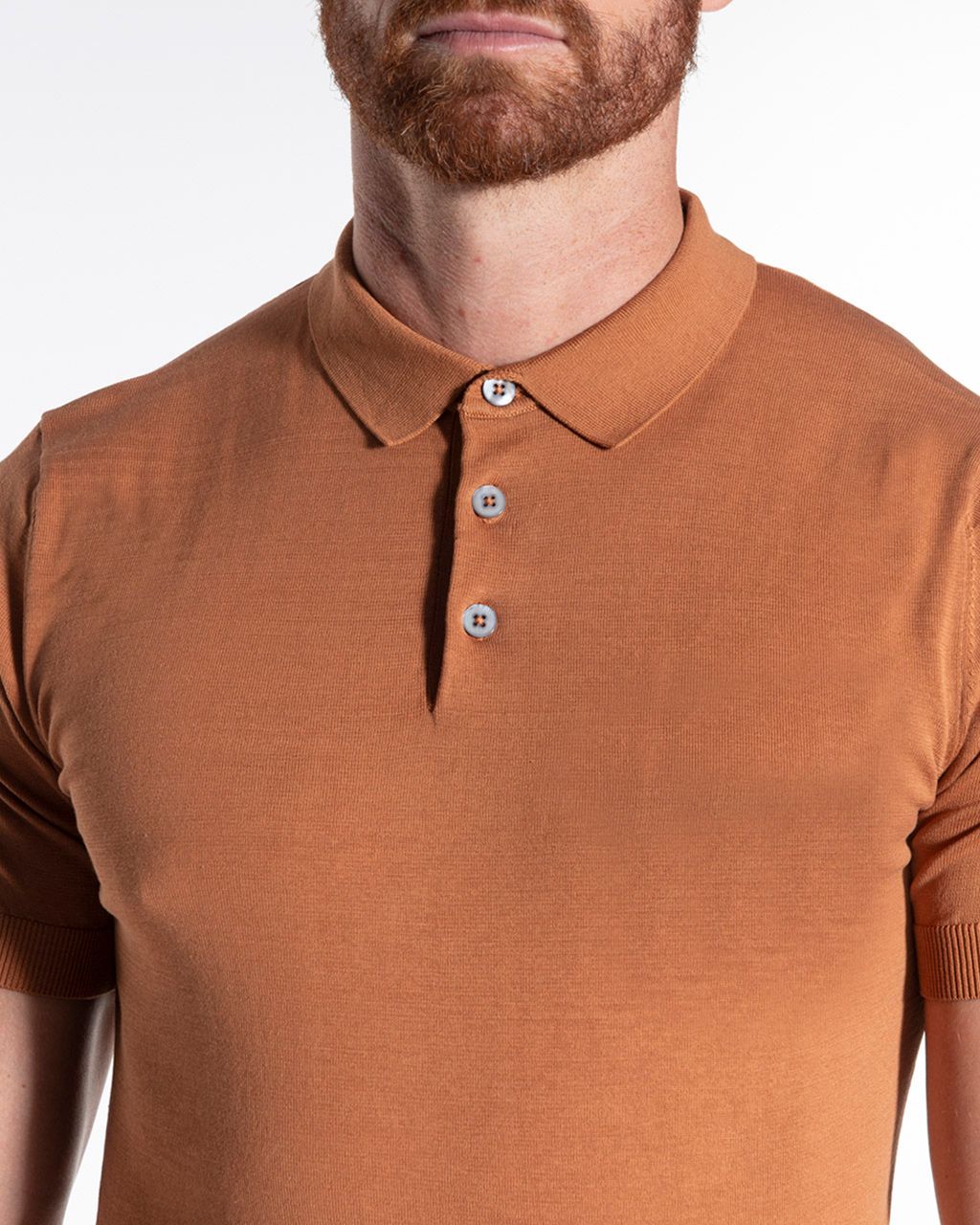 Dutch Dandies Bol Polo KM Camel uni 052804-006-L