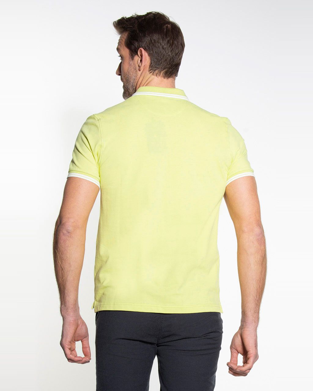 Campbell Classic Polo KM Fel groen 052936-006-L