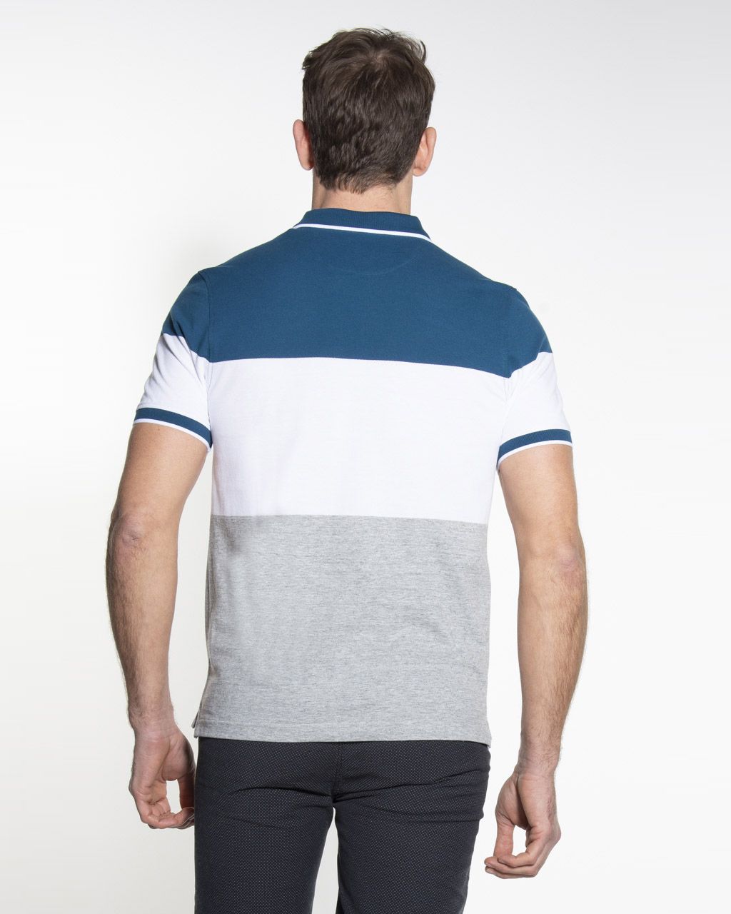Campbell Classic Polo KM Donkerblauw 052940-001-L