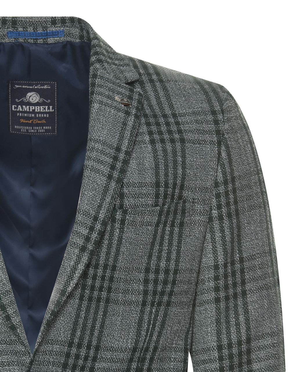 Campbell Classic Colbert Donker groen grote ruit 053013-004-25