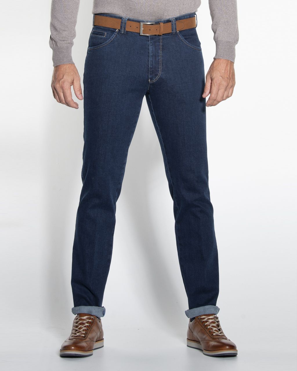 Meyer Dublin Jeans Blauw 053466-001-28