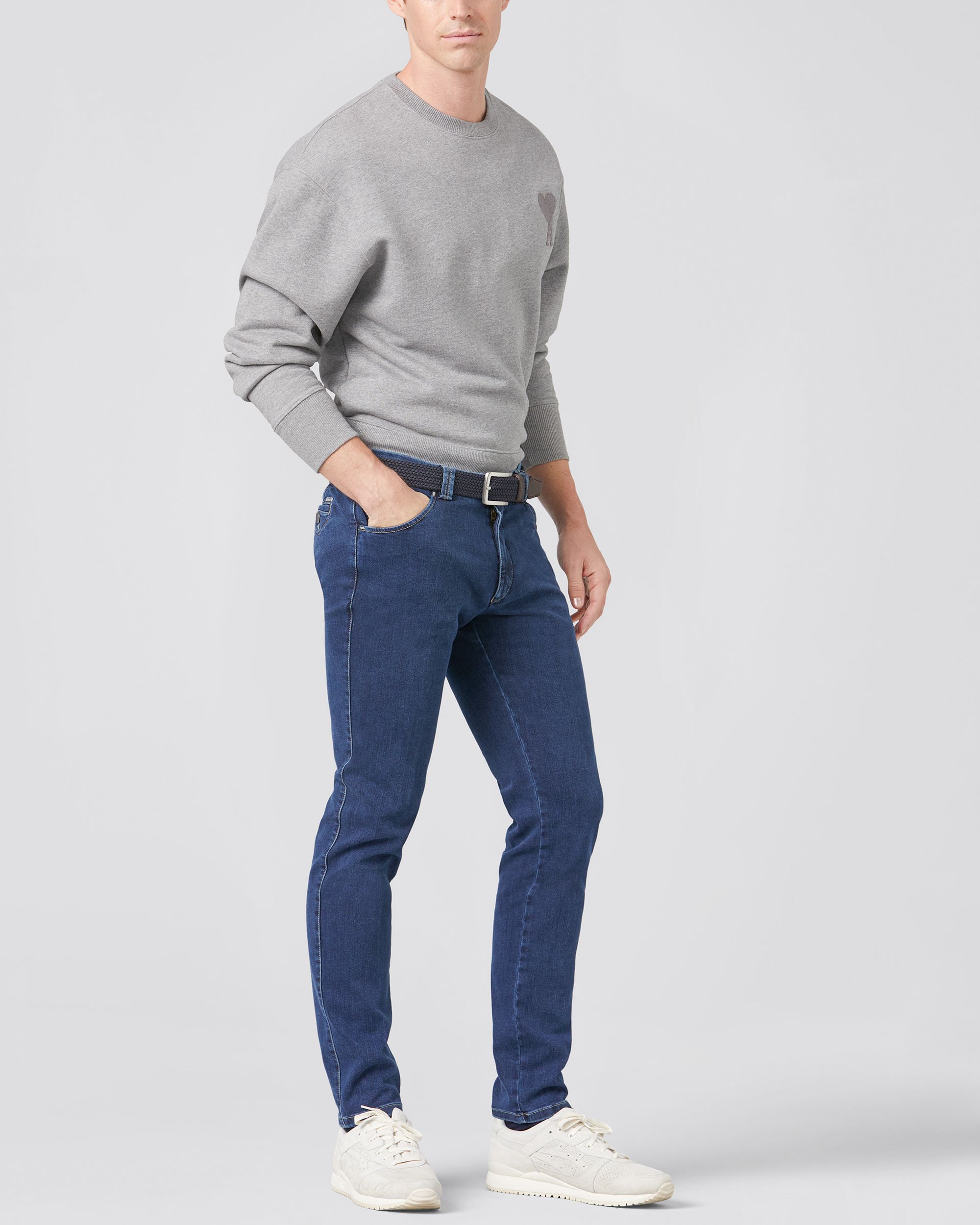 Meyer Dublin Jeans Blauw 053466-001-28