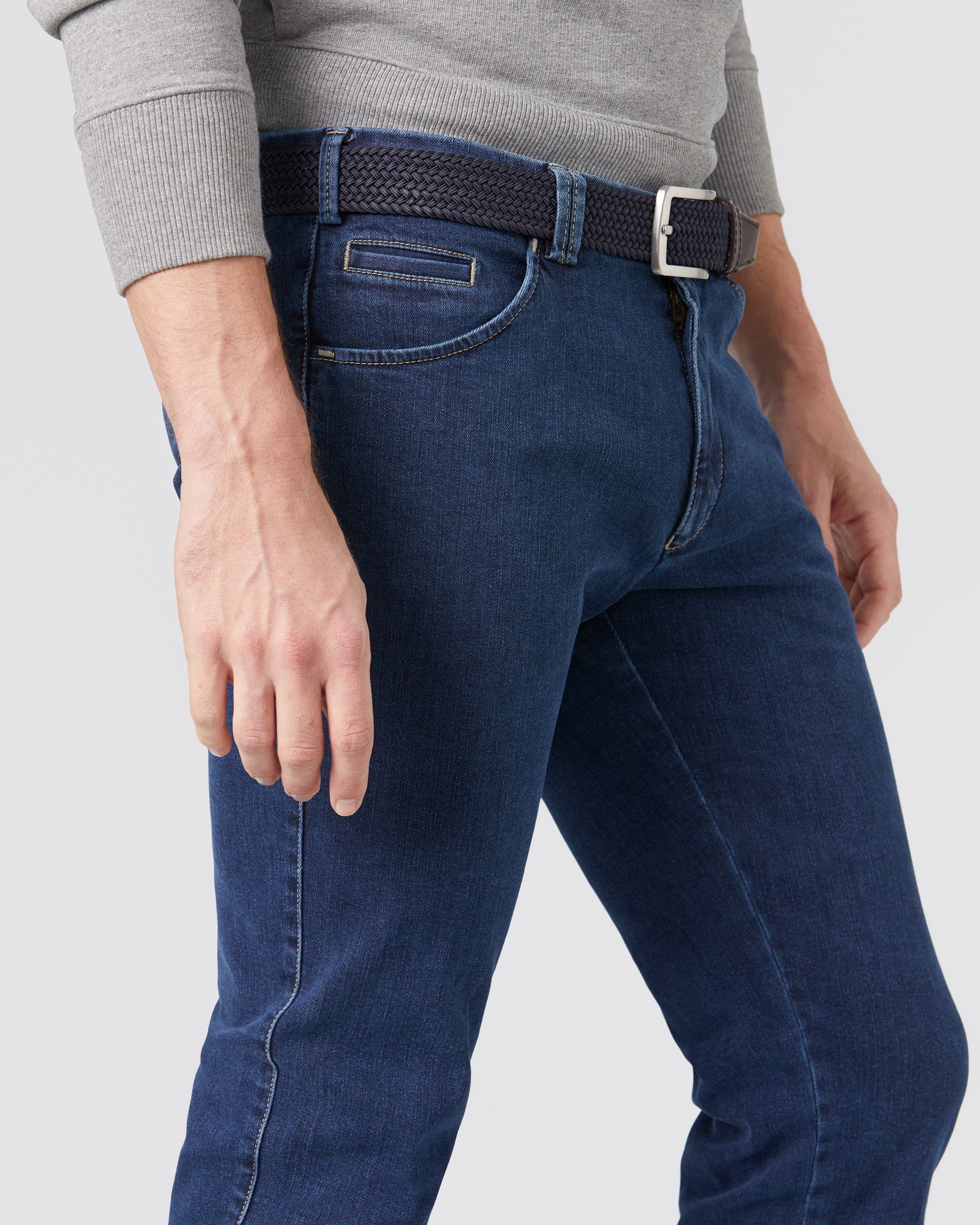 Meyer Dublin Jeans Blauw 053466-001-28