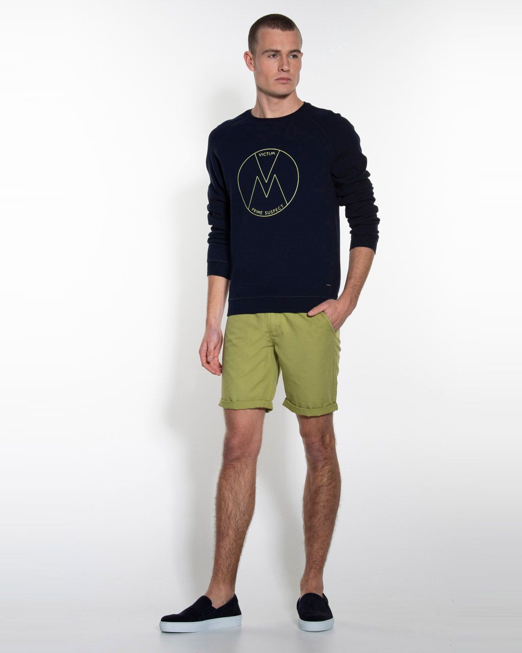 Victim Sweater Donkerblauw 053656-002-L