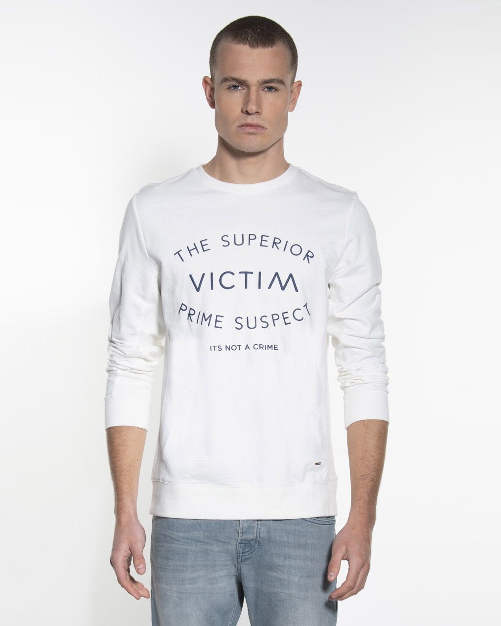 Victim Sweater Off White uni 053668-003-L