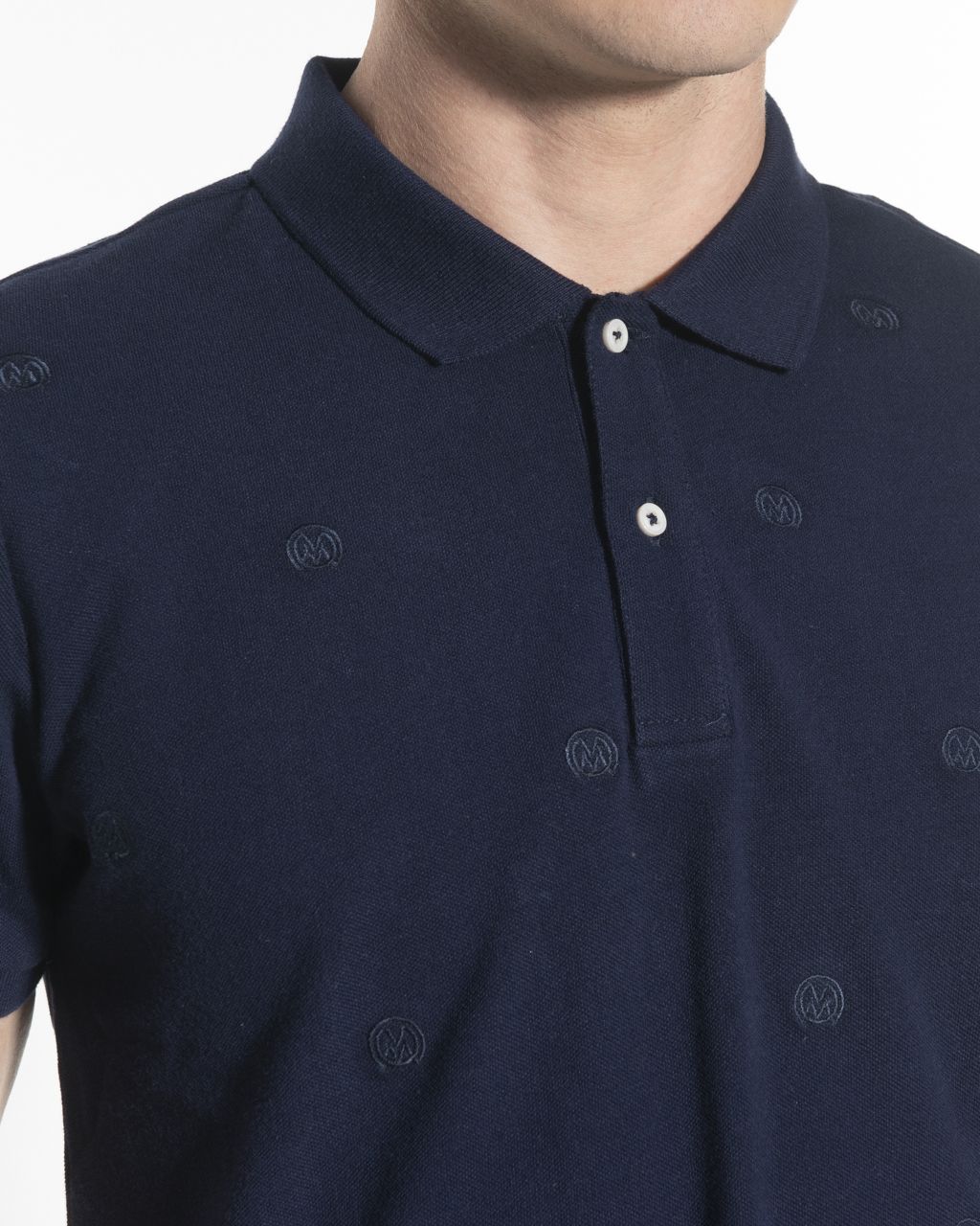 Victim Polo KM Donkerblauw 053670-001-L