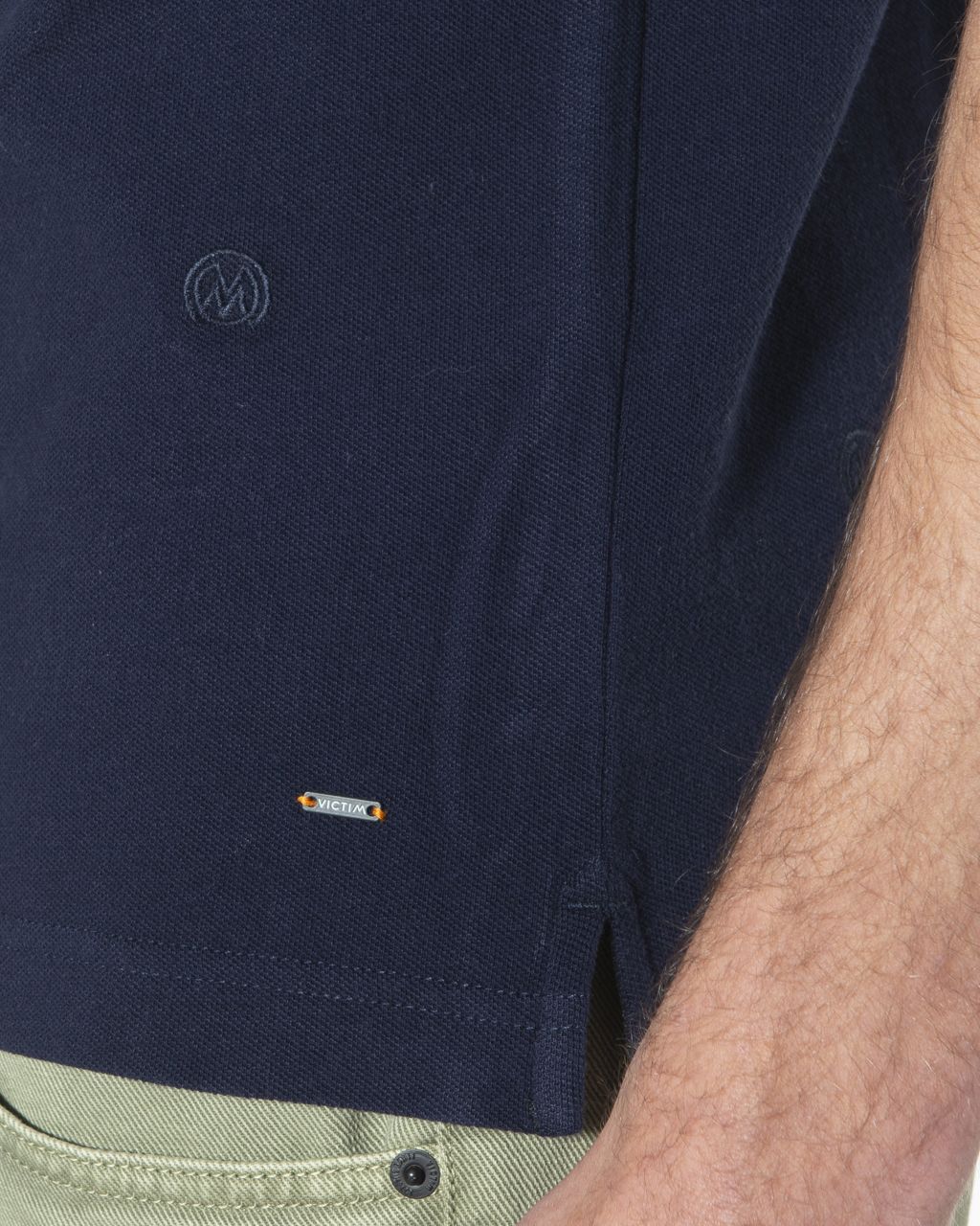 Victim Polo KM Donkerblauw 053670-001-L