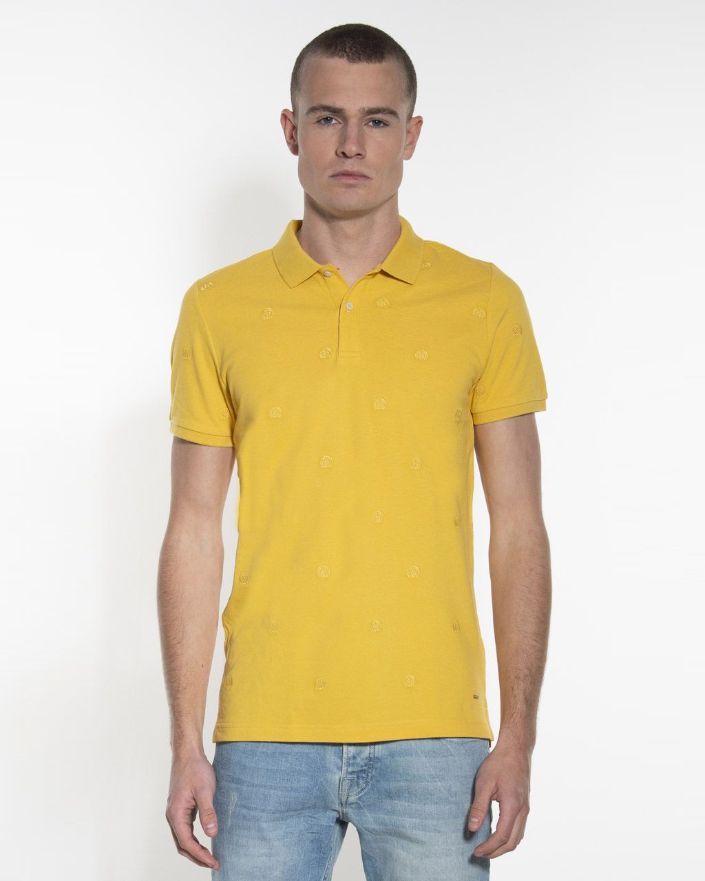 Victim Polo KM Donkergeel uni 053670-002-L