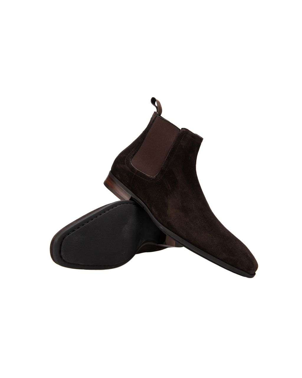 van Bommel Chelsea Boots Donker bruin 053767-001-10