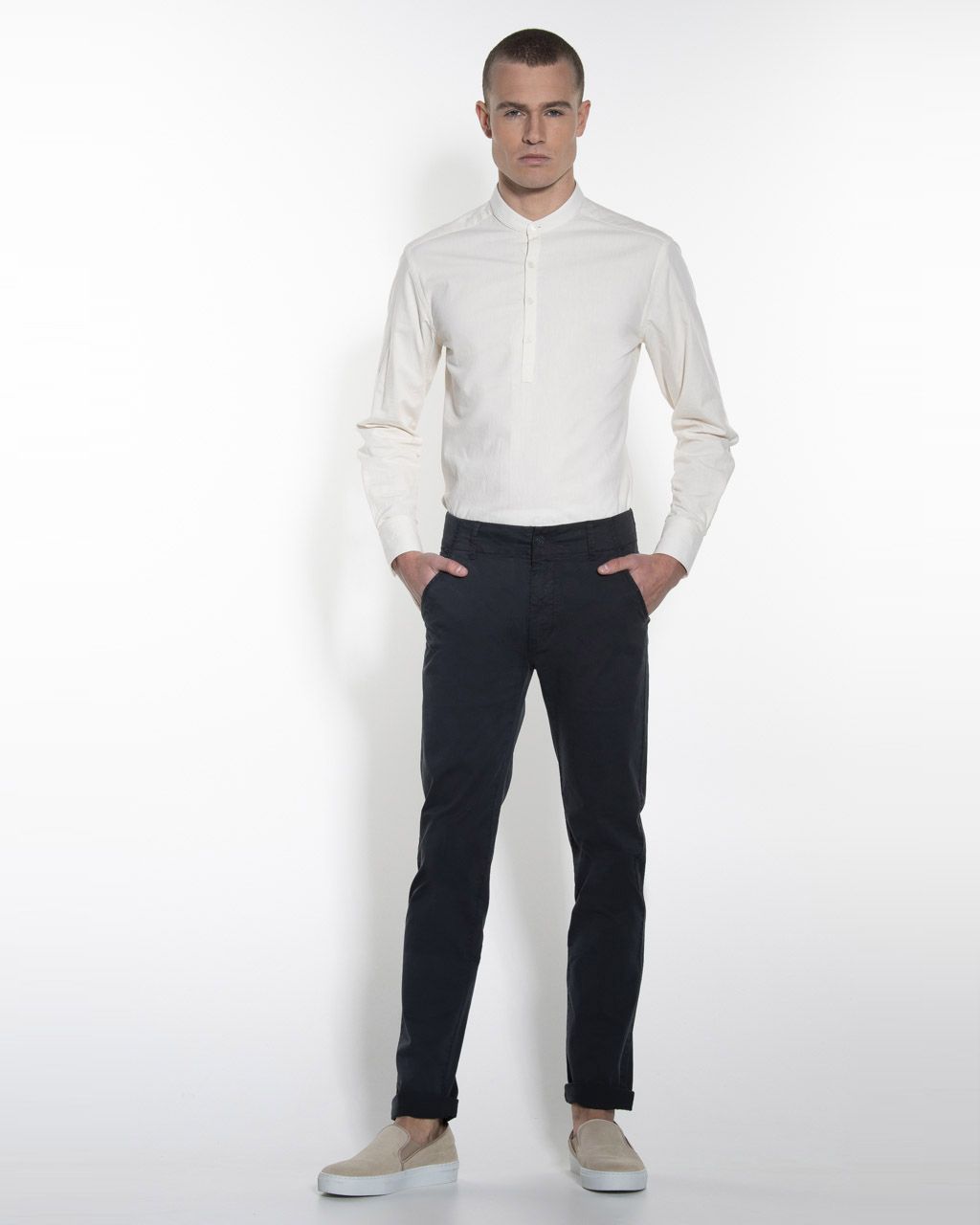 Victim Chino Donkerblauw uni 053791-005-29/34