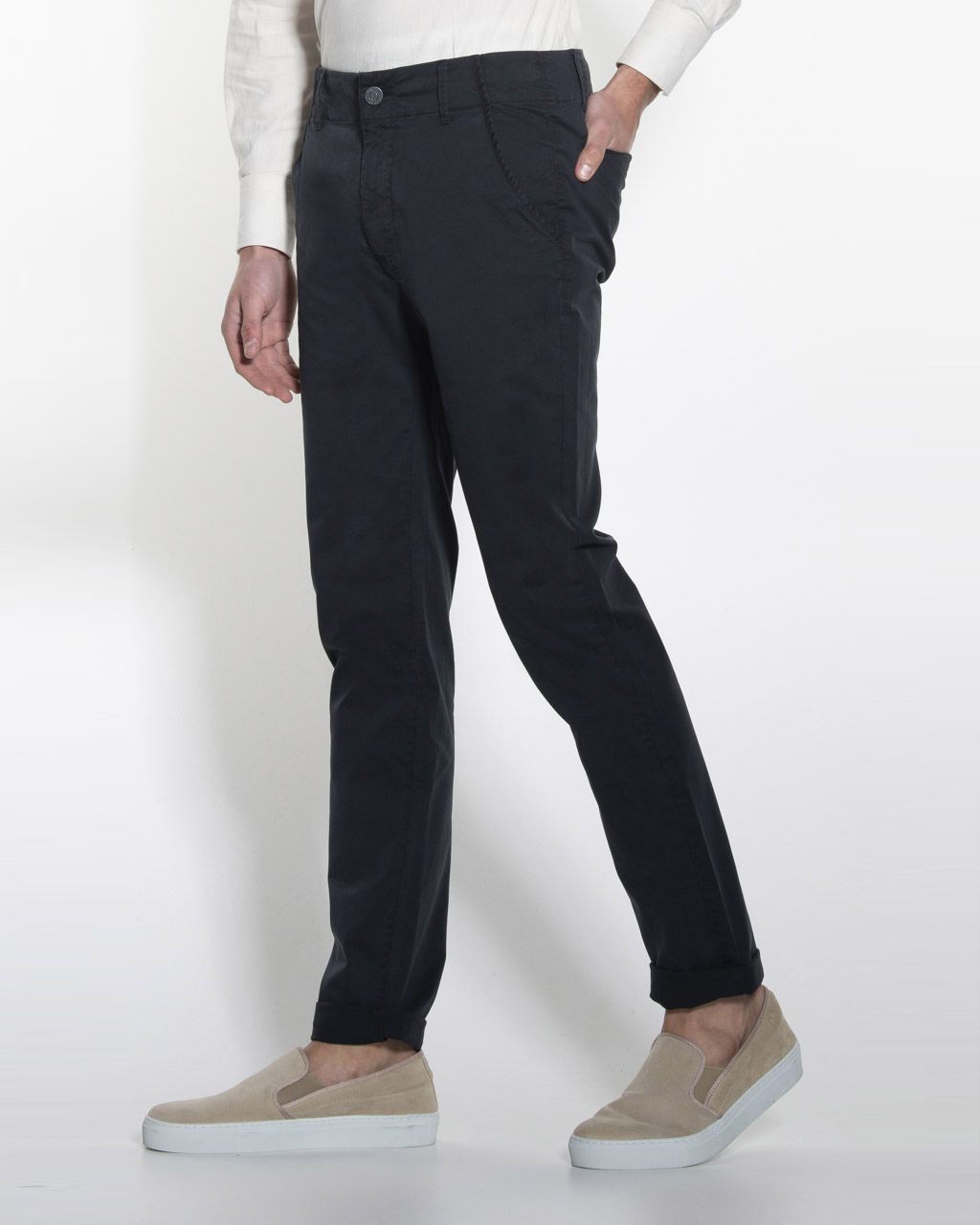 Victim Chino Donkerblauw uni 053791-005-29/34