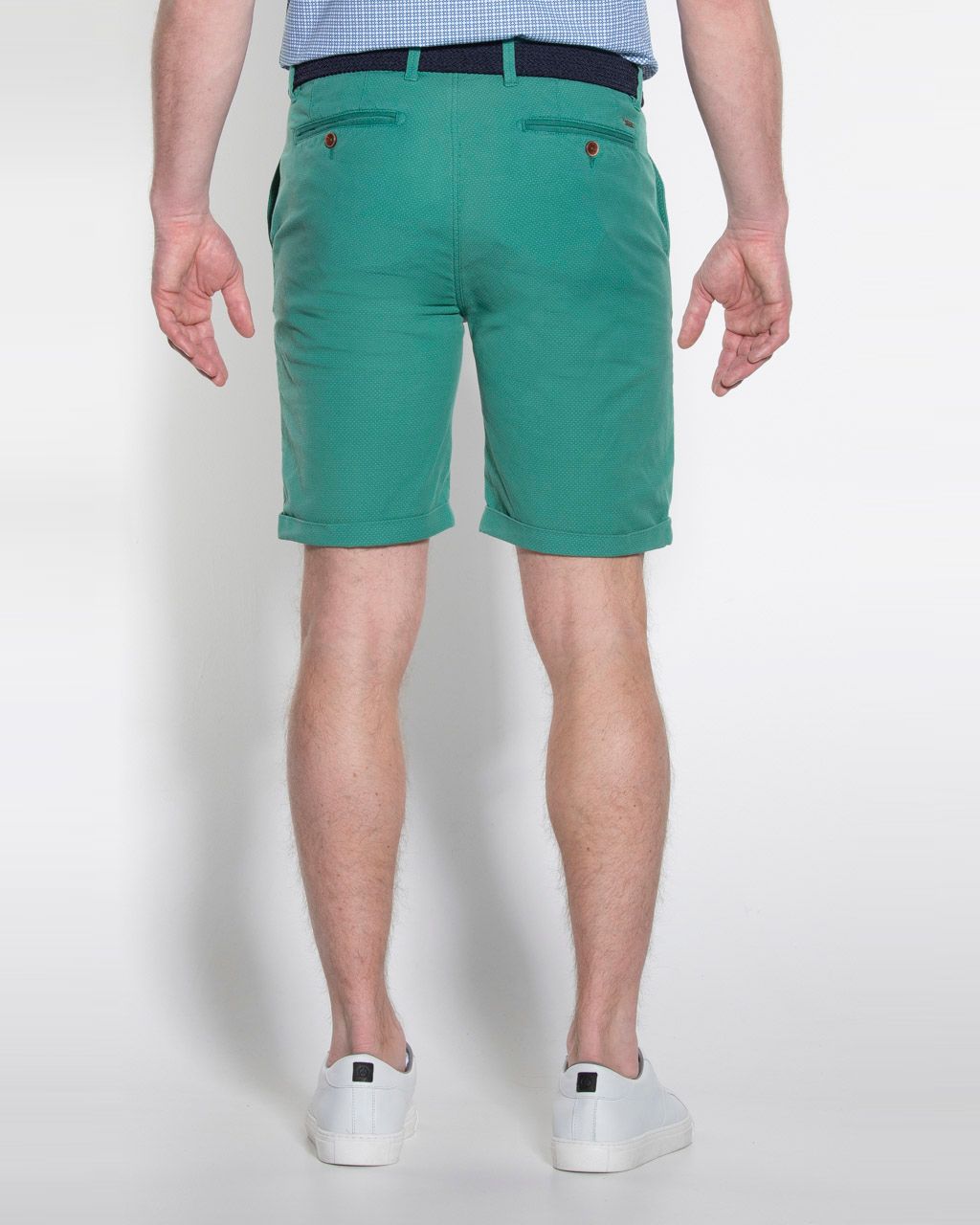 Campbell Classic Short Donkergroen dessin 053809-003-31