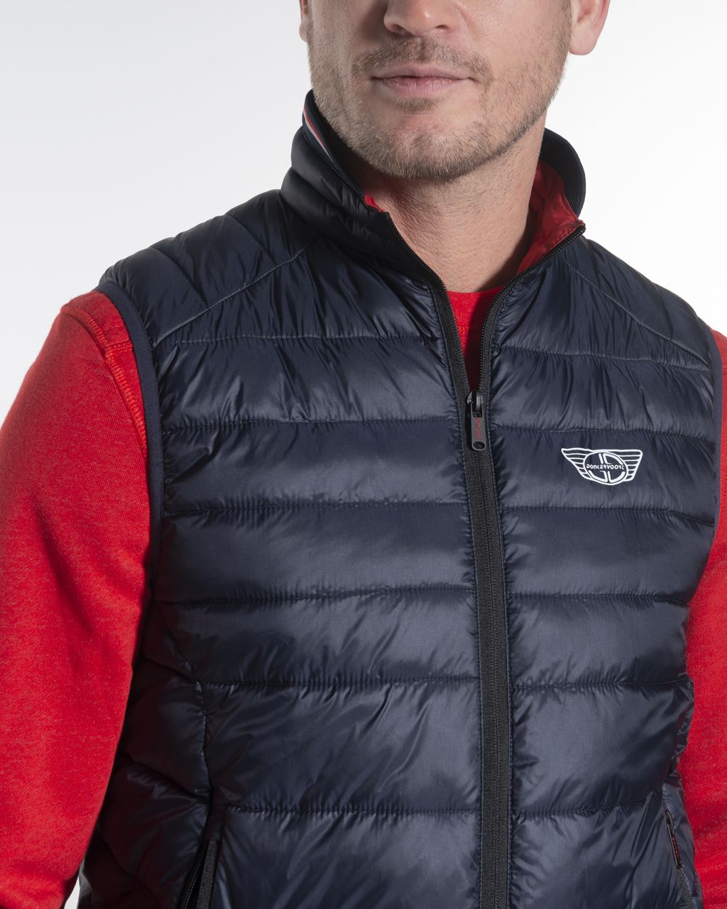 Donkervoort Bodywarmer Donkerblauw uni 053871-001-L