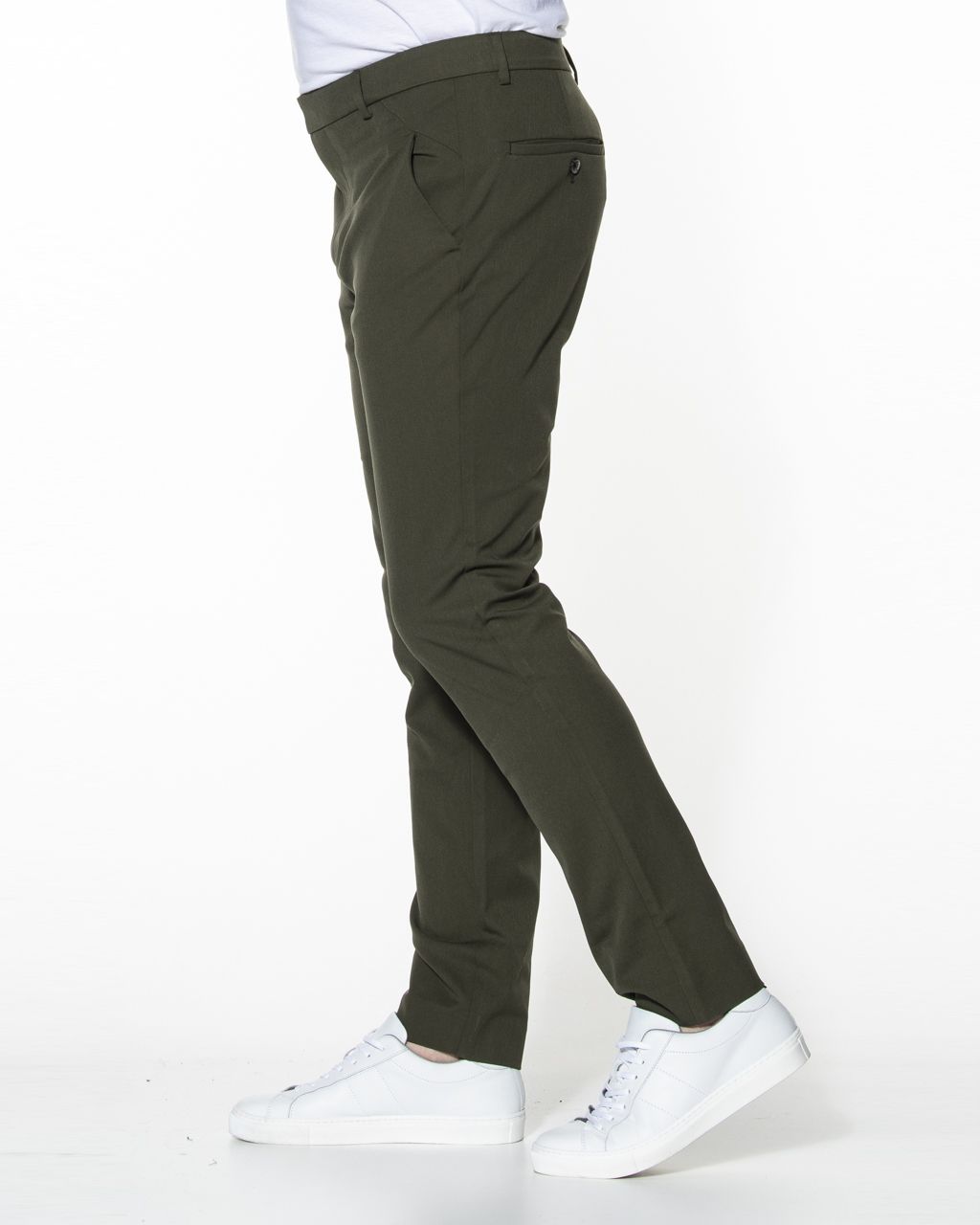 Plaîn Chino Donkergroen 053985-001-28