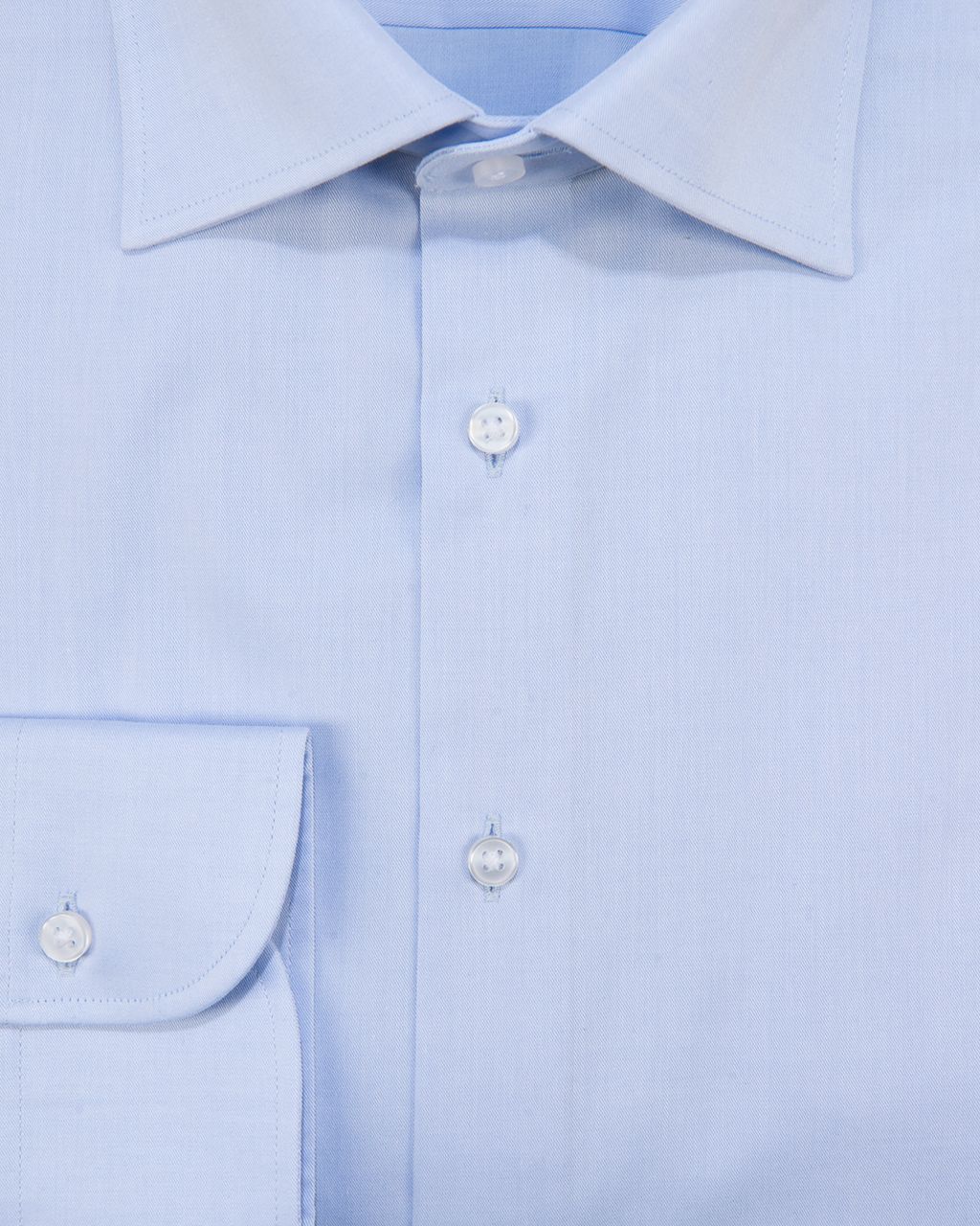 Recall Overhemd Shaped Fit LM Blauw dessin 057048-001-38