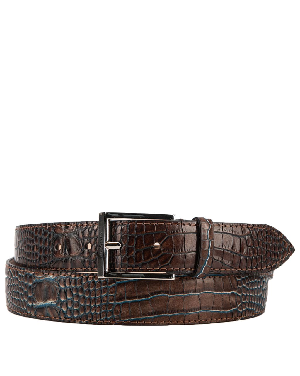 Giorgio Geklede riem Blauw 057726-001-100