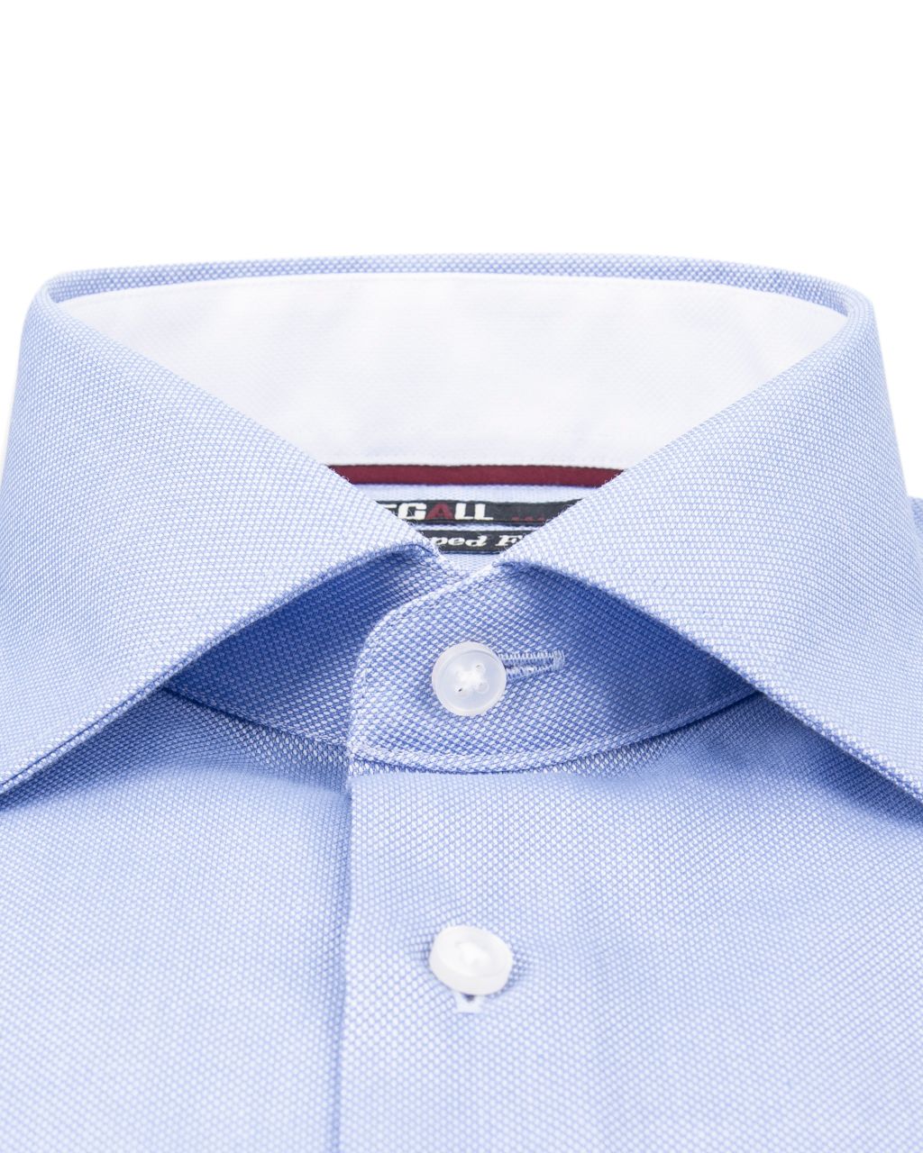 Recall Overhemd LM Blauw uni 057829-001-37