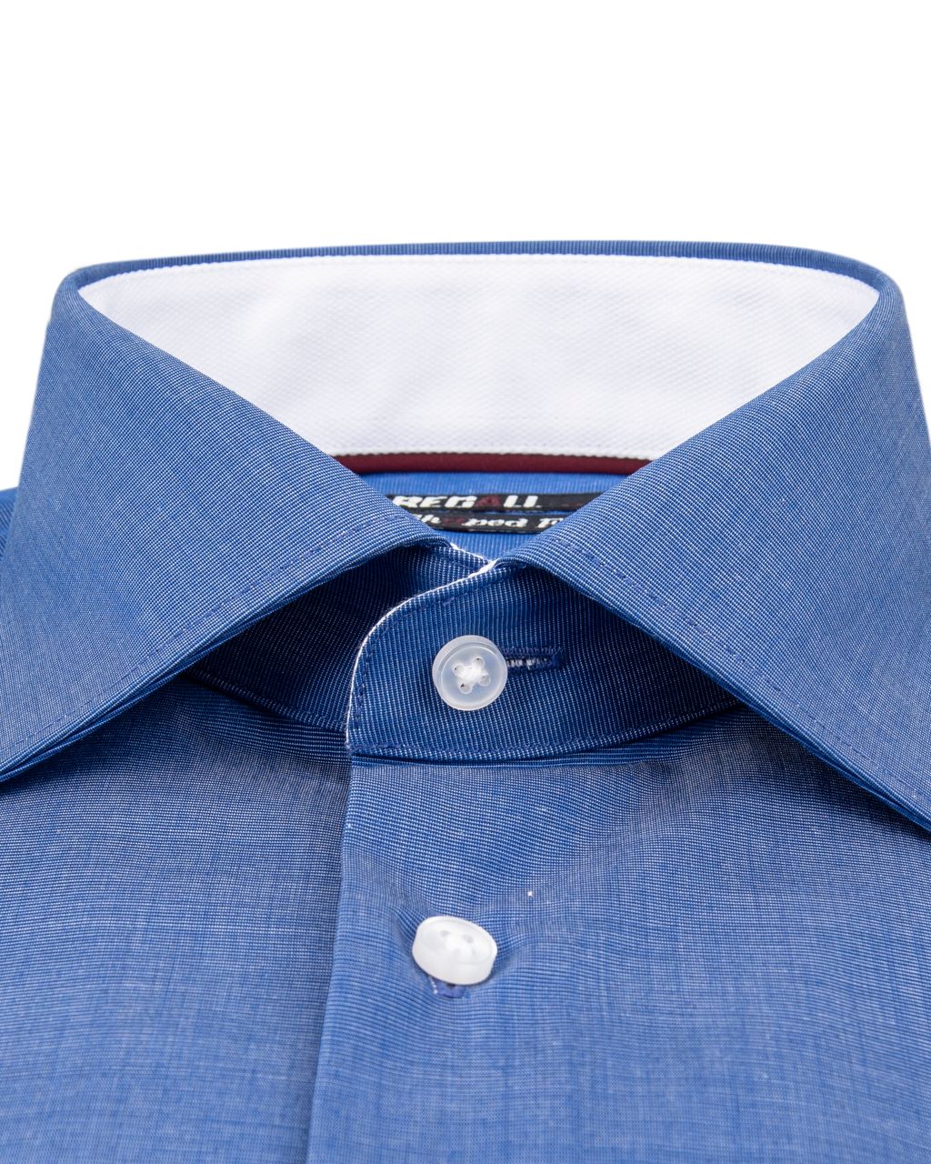 Recall Overhemd LM Donkerblauw uni 057868-001-38