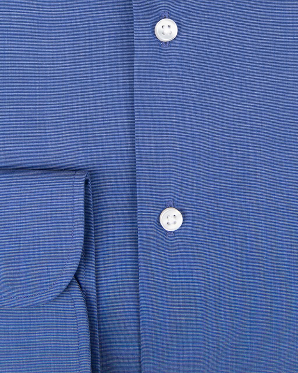 Recall Overhemd LM Donkerblauw uni 057868-001-38