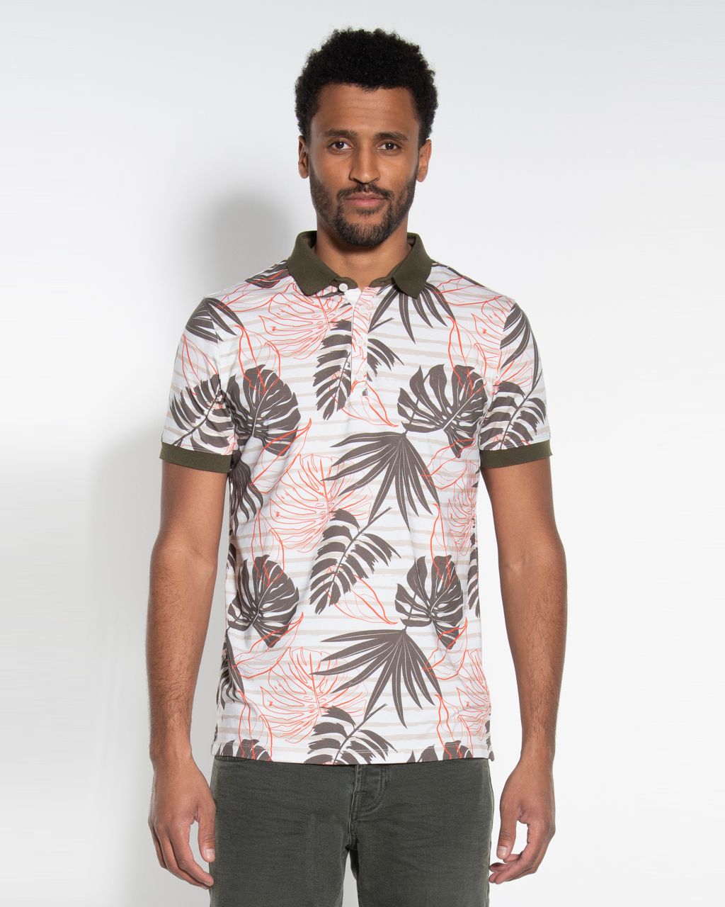 Blue Industry Polo KM Zwart 058346-001-L