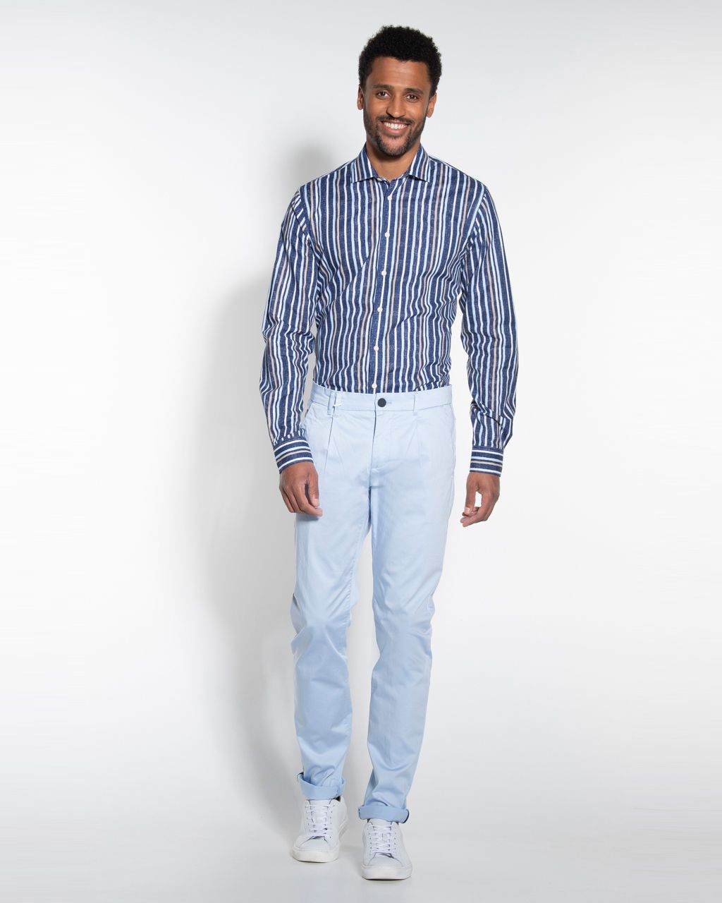 Blue Industry Chino Blauw 058355-001-29/32